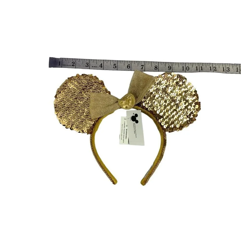 Disney Gold Sequin Headband
